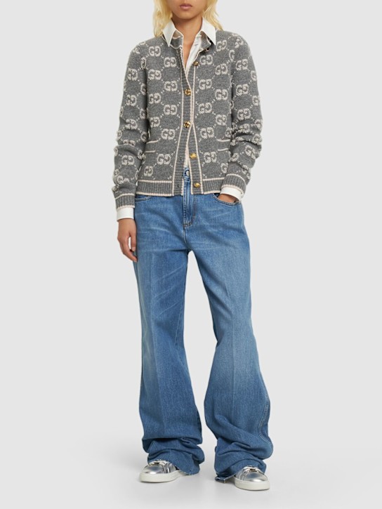 Luisaviaroma Cardigan In Lana GG
