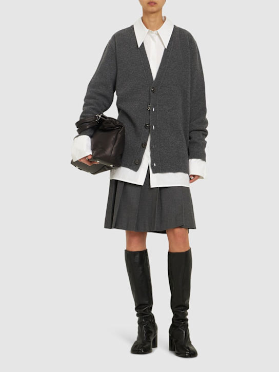 Luisaviaroma Cardigan In Lana Washed