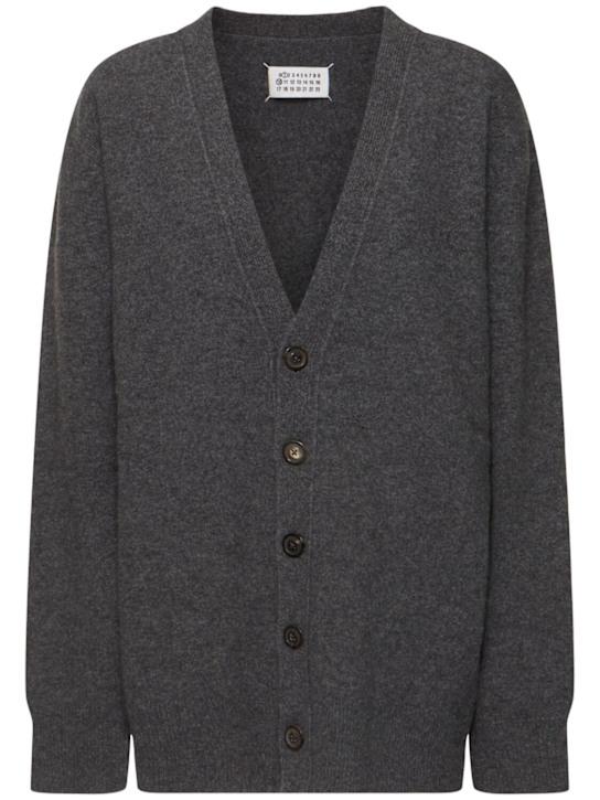 Luisaviaroma Cardigan in lana washed