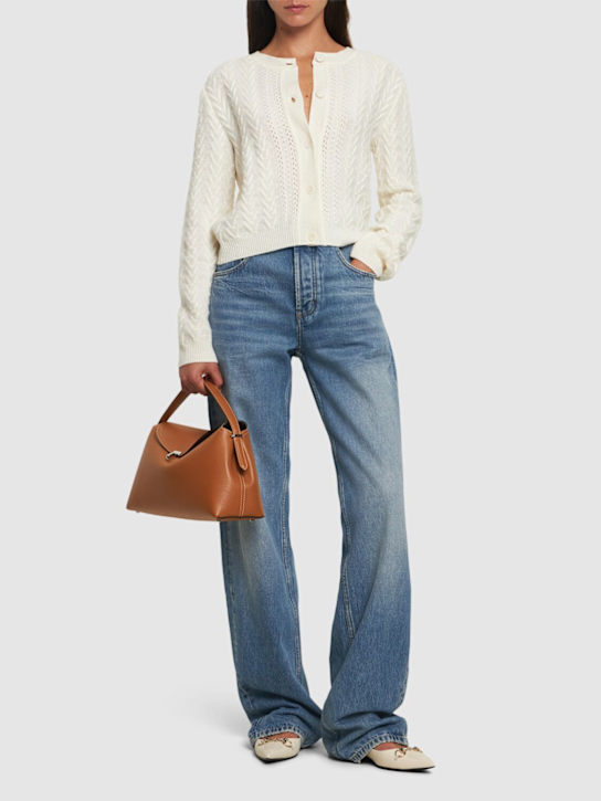 Luisaviaroma Cardigan In Maglia Di Lana E Cashmere