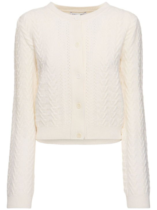 Luisaviaroma Cardigan in maglia di lana e cashmere