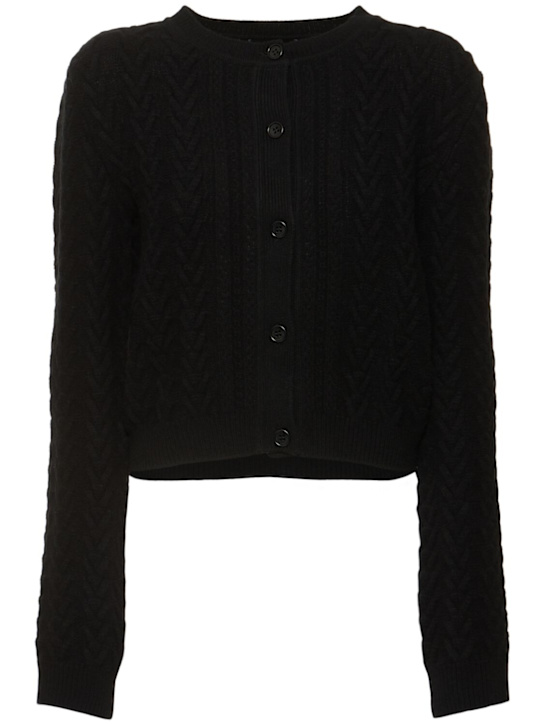Luisaviaroma Cardigan in maglia di lana e cashmere