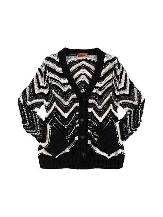 Luisaviaroma Cardigan in maglia di lana jacquard