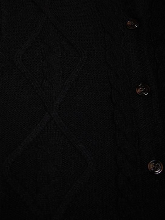 Luisaviaroma Cardigan In Maglia Di Misto Lana