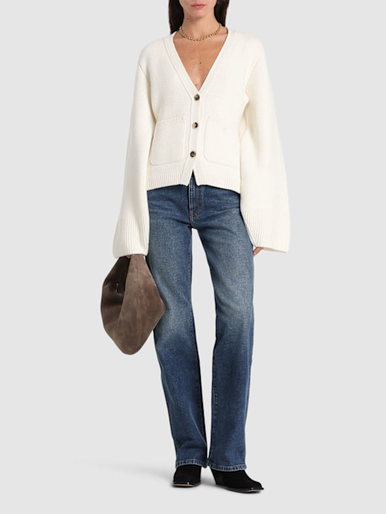 Luisaviaroma Cardigan Scarlet In Cashmere