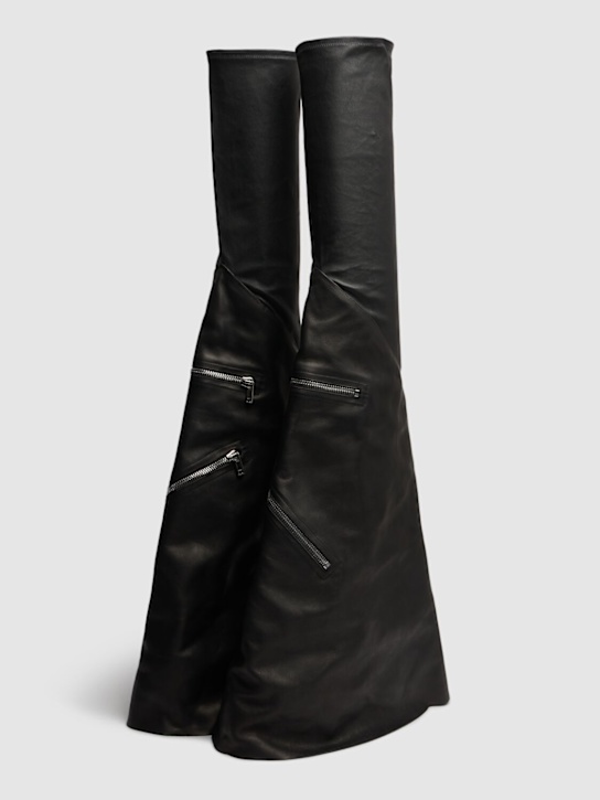 Luisaviaroma Cargowedge Leather Boots