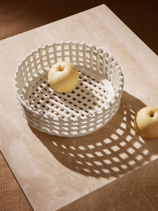 Luisaviaroma Centrotavola In Ceramica Smaltata