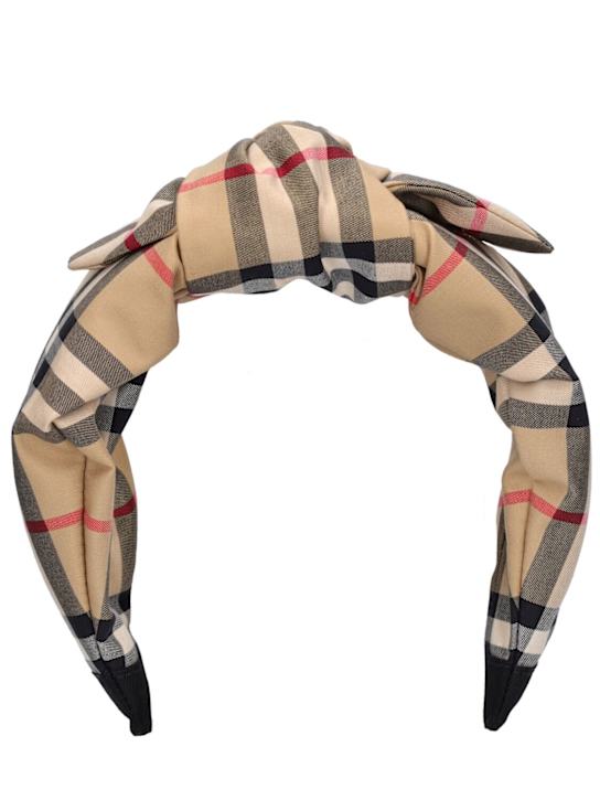 Luisaviaroma Cerchietto in misto cotone check