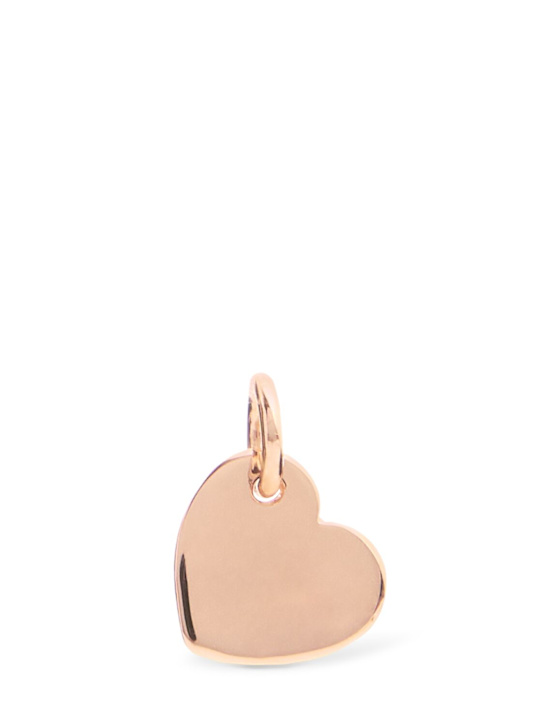 Luisaviaroma Charm Heart in oro rosa 9kt