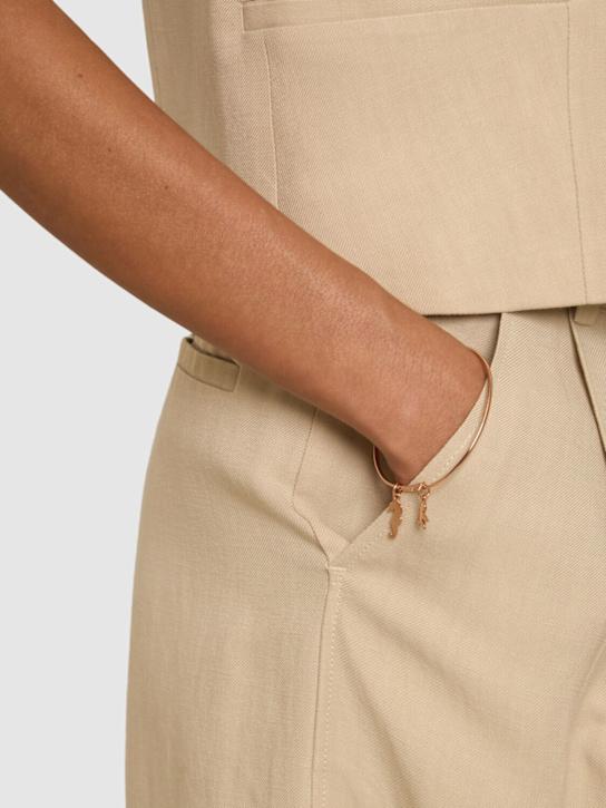 Luisaviaroma Charm Seahorse In Oro Rosa 9kt