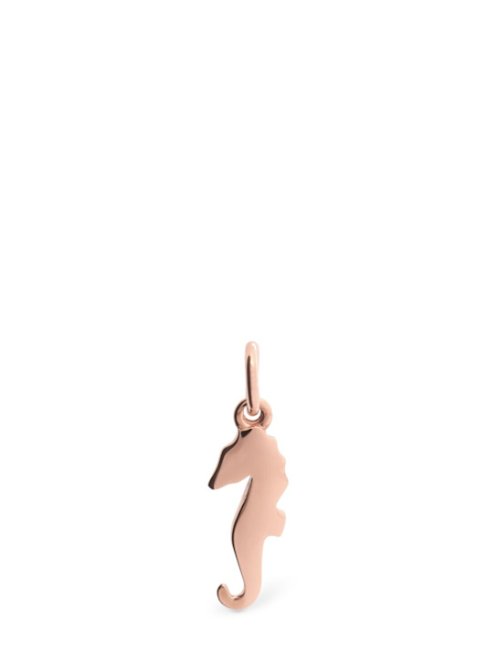 Luisaviaroma Charm Seahorse in oro rosa 9kt
