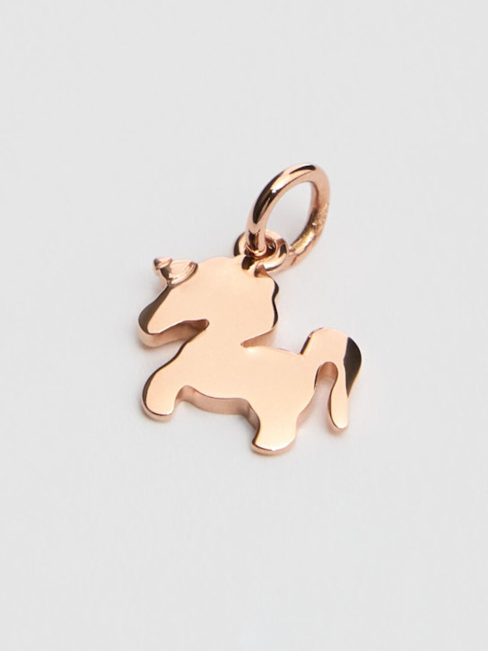 Luisaviaroma Charm Unicorn In Oro Rosa 9kt