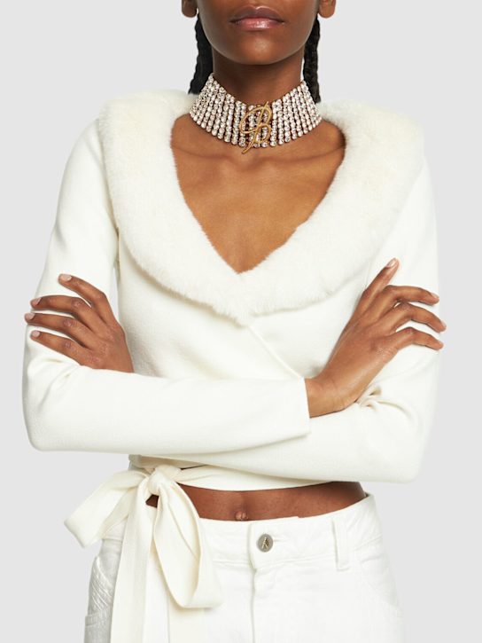 Luisaviaroma Choker Con Cristalli