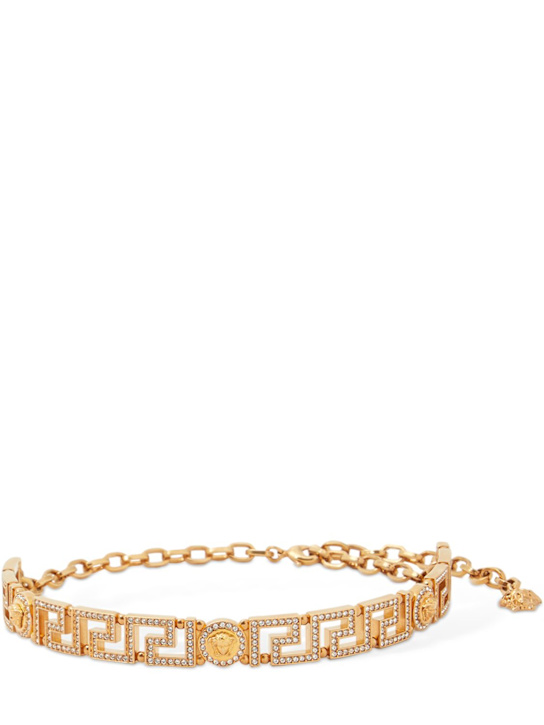 Luisaviaroma Choker con Medusa e motivo greco