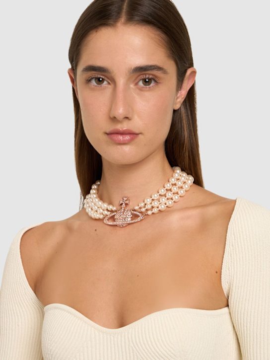 Luisaviaroma Choker Con Perle D’imitazione