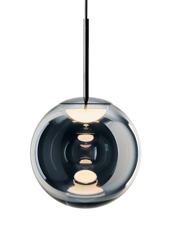 Luisaviaroma Chrome Globe Pendant 25cm
