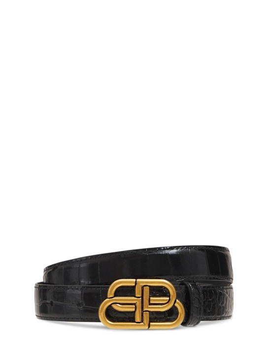 Luisaviaroma Cintura BB in pelle 3cm