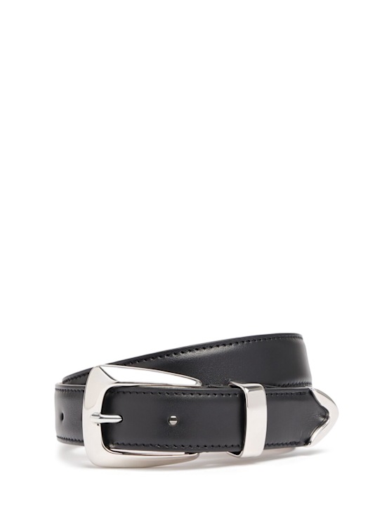 Luisaviaroma Cintura Benny in pelle 3cm