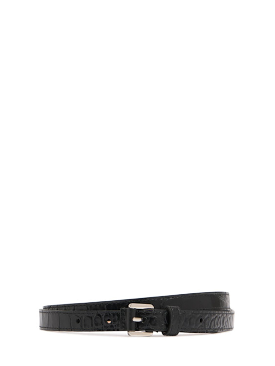 Luisaviaroma Cintura Carolyn in pelle lucida