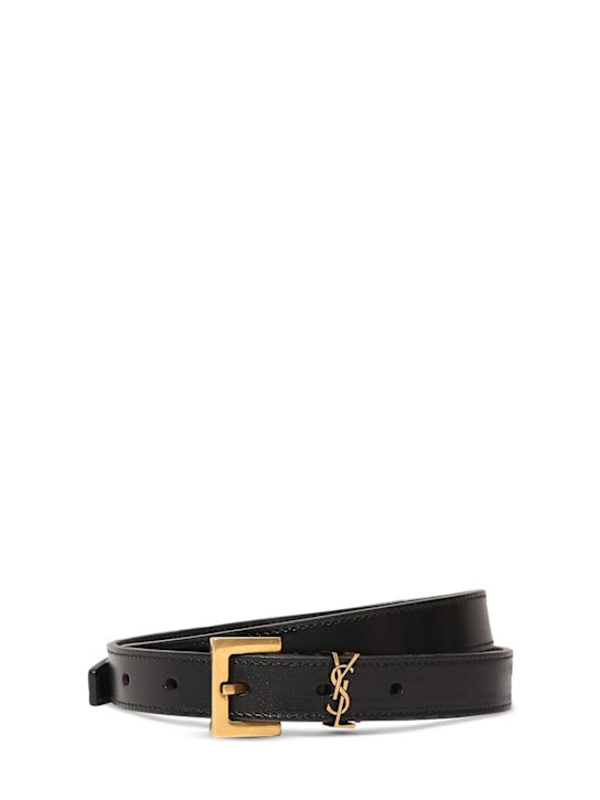 Luisaviaroma Cintura Cassandre in pelle 20mm