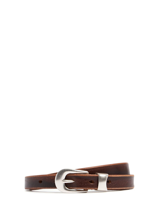 Luisaviaroma Cintura in pelle 2cm