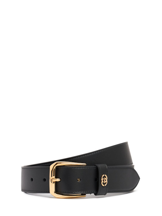 Luisaviaroma Cintura in pelle 3 5cm