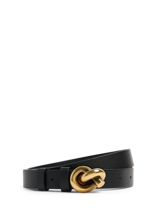 Luisaviaroma Cintura in pelle Knot 20mm