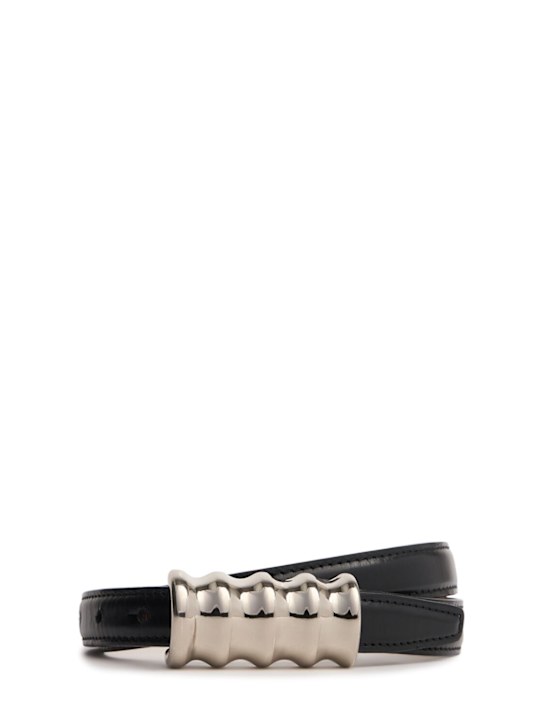 Luisaviaroma Cintura Julius in pelle 2cm