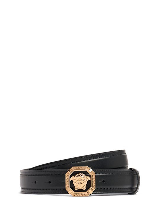 Luisaviaroma Cintura Medusa in pelle 35mm
