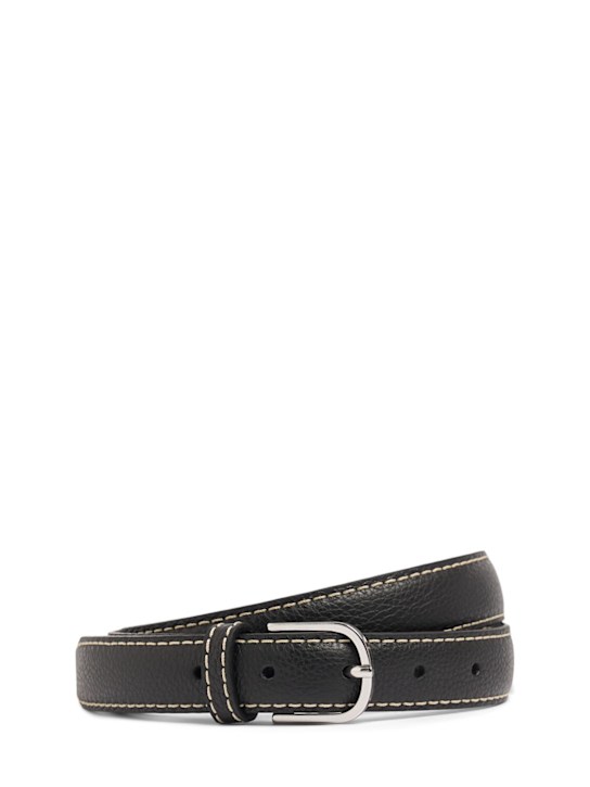 Luisaviaroma Cintura slim fit in pelle