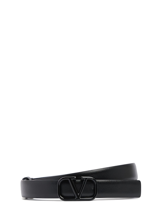 Luisaviaroma Cintura Vlogo Signature in pelle 2cm