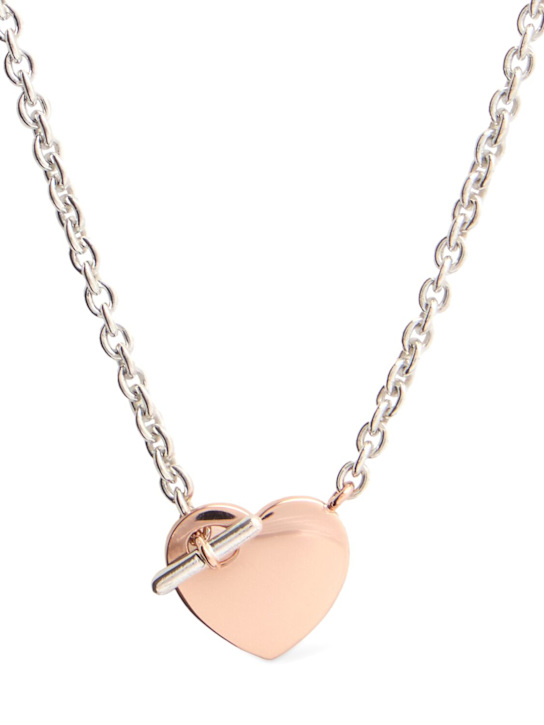 Luisaviaroma Collana charm Cuore in oro rosa 9kt