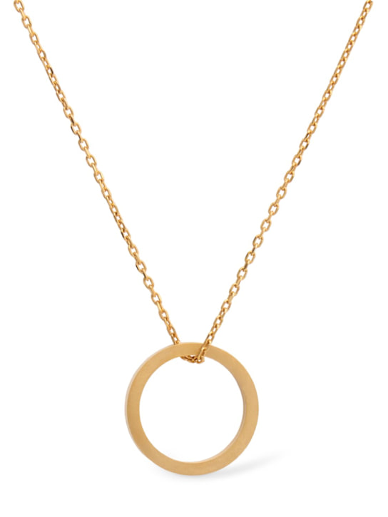 Luisaviaroma Collana con charm e logo inciso