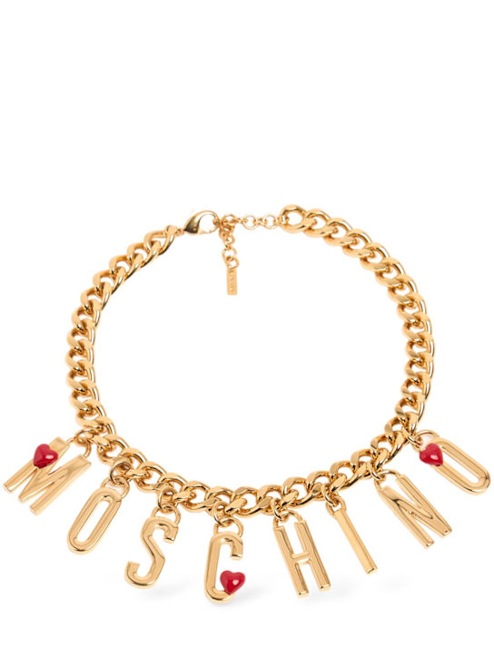 Luisaviaroma Collana con lettering logo