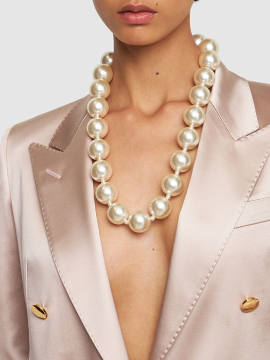 Luisaviaroma Collana Con Perle D’imitazione