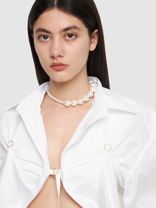 Luisaviaroma Collana Con Perle