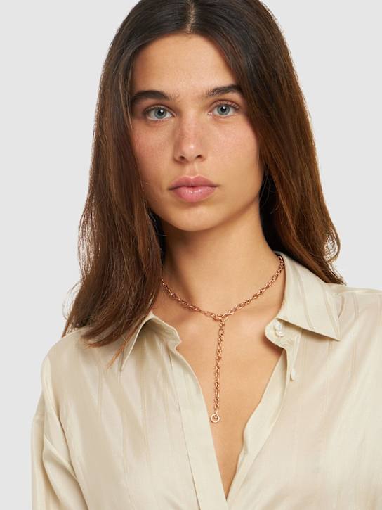 Luisaviaroma Collana Essential In Oro Rosa 18kt