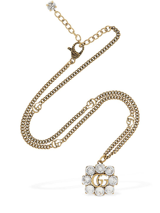 Luisaviaroma Collana GG Marmont Con Cristalli