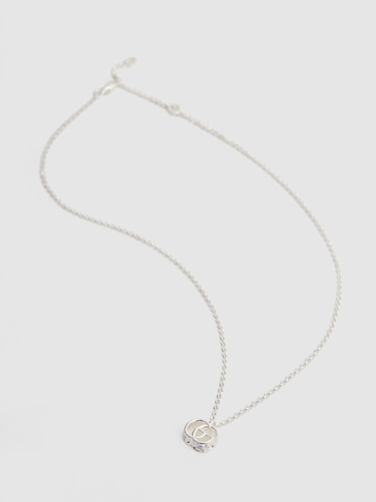 Luisaviaroma Collana GG Marmont In Argento