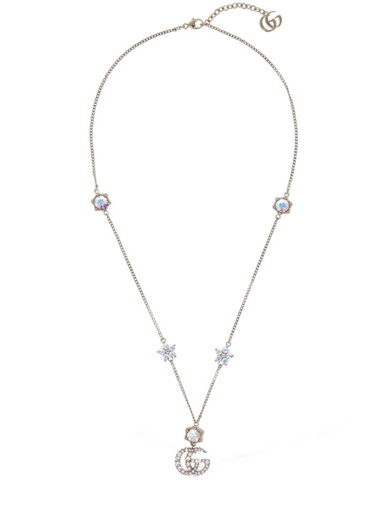 Luisaviaroma Collana GG Marmont in ottone