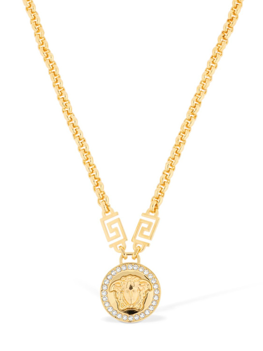 Luisaviaroma Collana Icon Medusa con cristalli