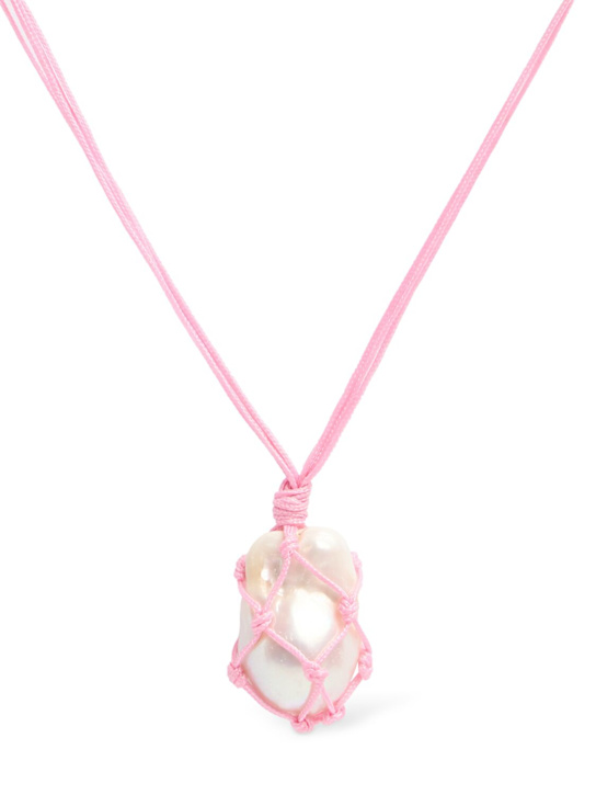 Luisaviaroma Collana in cotone con perla