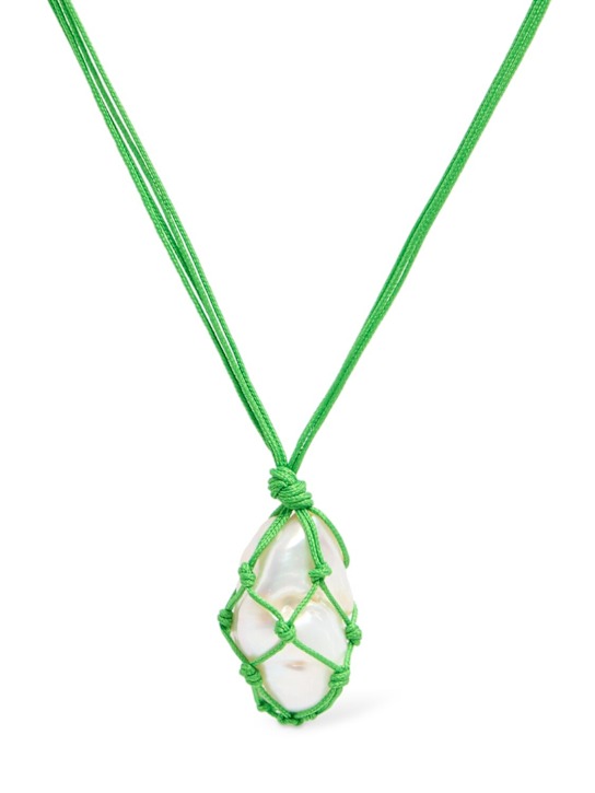 Luisaviaroma Collana in cotone con perla