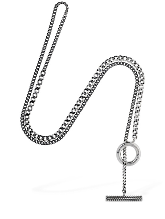 Luisaviaroma Collana Intreccio In Argento