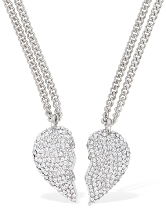 Luisaviaroma Collana Lovelock In Ottone E Vetro