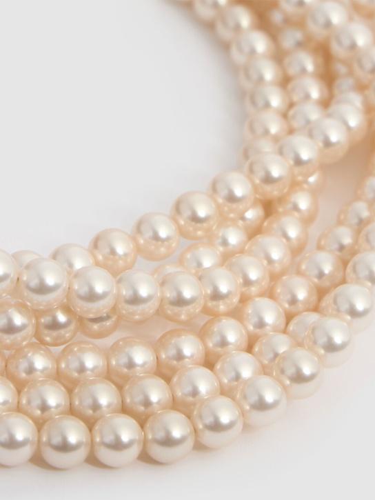 Luisaviaroma Collana Lunga Con Perle D’imitazione