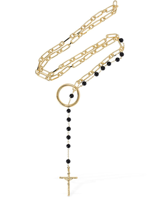 Luisaviaroma Collana Lunga Con Sfera E Croce