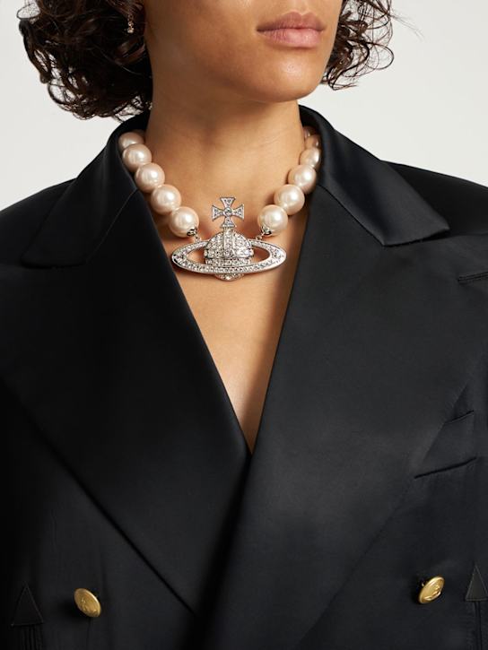 Luisaviaroma Collana Neysa Con Perle D’imitazione