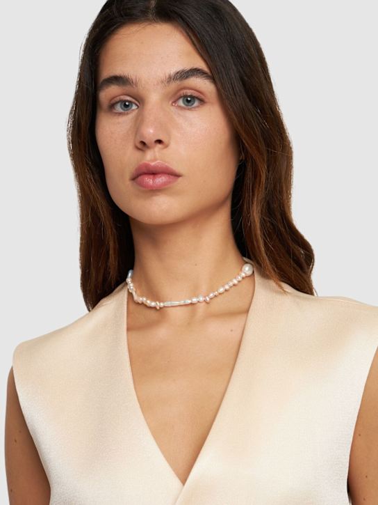 Luisaviaroma Collana Primo Bacio In Oro / Perle