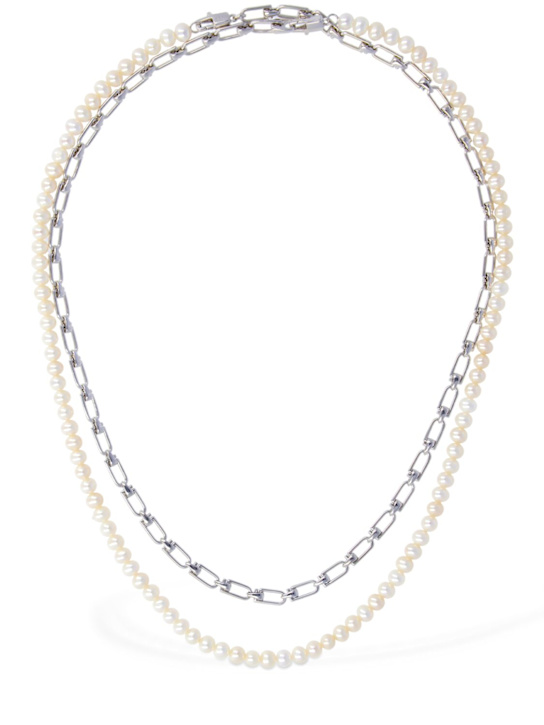 Luisaviaroma Collana Reine a catena con perle